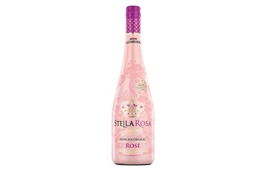 Bottle of Stella Rosa Rosé Non-Alcoholic Wine