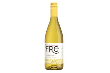 Bottle of Fre Chardonnay