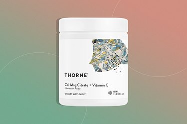 Thorne Cal Mag Citrate + Vitamin C, one of the best calcium supplements