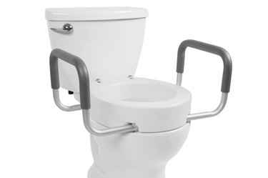 Vive Toilet Seat Riser With Handles, one of the best toilet seat risers