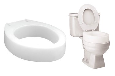 Carex Toilet Seat Riser, one of the best raised toilet seats