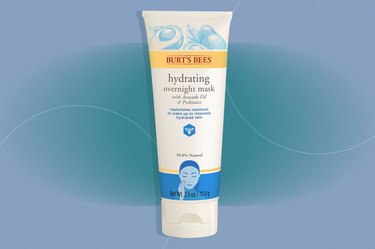 Burt's Bees Hydrating Overnight Mask, one of the best eczema creams