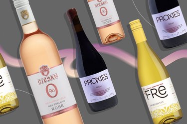 some of the best non-alcoholic wine brands including Fre, Proxies and Giesen