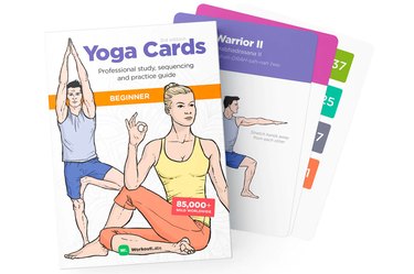 Yoga Cards from WorkoutLabs, a great gift for beginner yogis