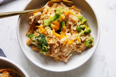 Instant Pot Cheesy Chicken Broccoli and Rice