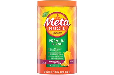 Metamucil Premium Blend with Stevia fiber supplement for diarrhea
