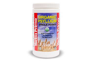 Yerba Prima Organic Psyllium Whole Husks fiber supplement for diarrhea
