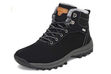Mishansha Winter Ankle Snow Hiking Boots as best winter walking shoes