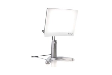 Carex Day-Light Classic Plus Bright Light Therapy Lamp on a white background