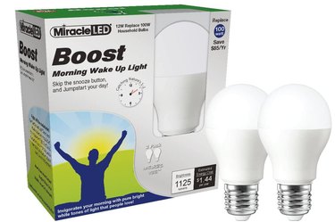 Miracle LED Boost Morning Wake Up Light on a white background