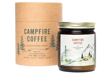 Grounds & Hounds Campfire Coffee Candle