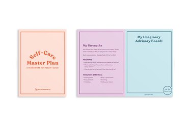 Self-Care Master Plan, one of the best guided journals for healing