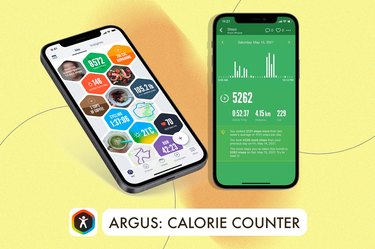 Argus Calorie Counter & Step, one of the best calorie-counting apps