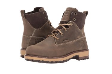 Timberland Hightower 6” Alloy Toe Waterproof Work Boot, one of the best boots for plantar fasciitis