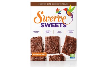 Isolated image of a box of Swerve brownie mix