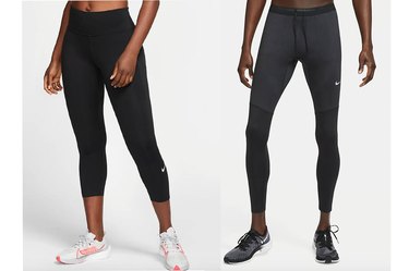 Nike Epic Luxe Mid-Rise Crop & Nike Phenom Elite as best workout leggings