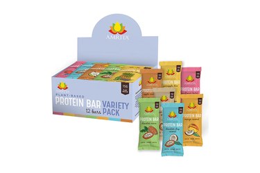 AMRITA Vegan Protein Bar as best high protein vegetarian snacks