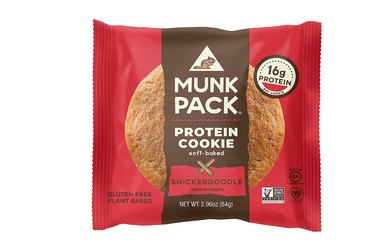 Munk Pack Protein Cookie as best high protein vegetarian snack