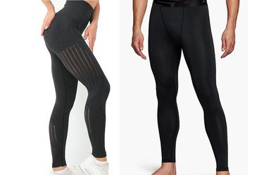 Redqenting Women’s High-Waist Seamless Leggings & TSLA Compression Pants as best workout leggings