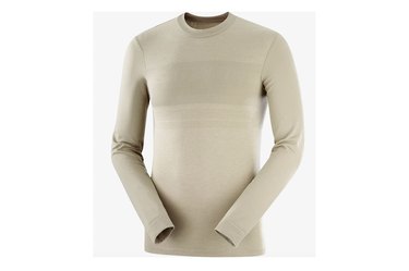 Salomon Essential Wool Long-Sleeve as best cold weather running gear
