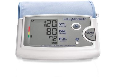 LifeSource Home Blood Pressure Monitor With Extra Large Cuff, one of the best at-home blood pressure monitors