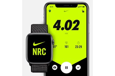 The Nike Run Club workout app can run on your phone and your Apple watch