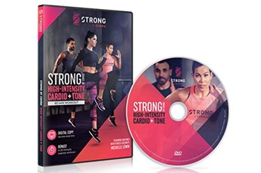 STRONG by Zumba High Intensity Cardio & Tone 60 min Workout DVD Featuring Michelle Lewin