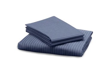 Riley Percale Sheet Set, one of the best cooling sheets for hot sleepers