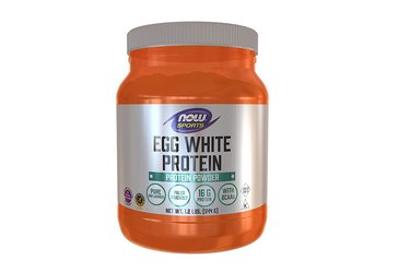 Isolated image of NOW Foods Egg White Protein powder