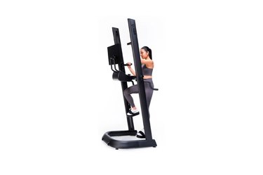 CLMBR Connected, one of the best exercise machines for lower back pain