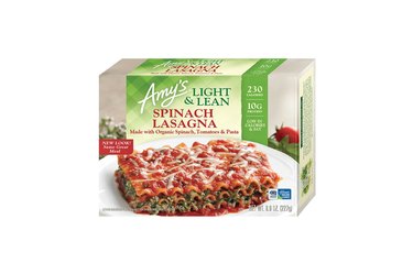 Amy’s Light & Lean Spinach Lasagna