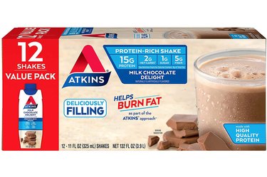 Atkins Gluten-Free Protein-Rich Shake, one of the best meal replacement shakes for diabetes