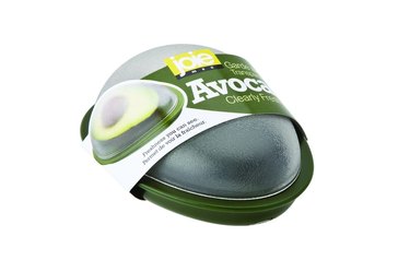 Joie avocado fresh saver pod on a white background