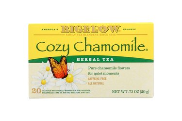 Bigelow Cozy Chamomile Herbal Tea, one of the best heartburn drinks