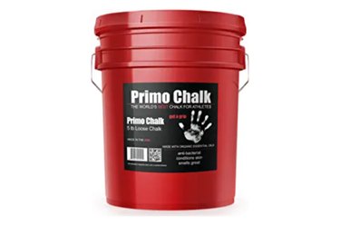 Primo Chalk 5-lb Bucket is the best lifting chalk for gym owners