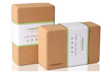 COENGWO Cork Yoga Block