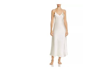 Ginia Silk V-Neck Nightgown, one of the best silk pajamas