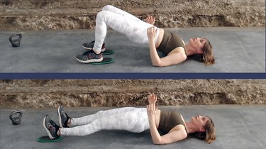How to Do the Glute Bridge With Hamstring Curl