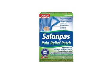 Salonpas Pain Relief Patch, one of the best natural pain relief topicals