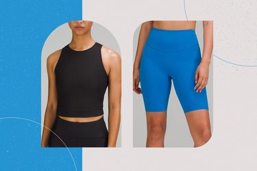 Lululemon Base Pace Running Short and SenseKnit Tank Top Review