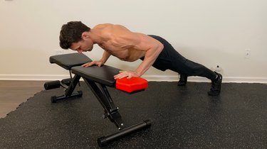 4. Bench Push-Up