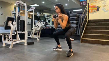Move 5: Toes Turned Front Squat