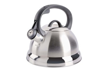 Isolated image of mr. coffee flintshire stainless steel tea kettle