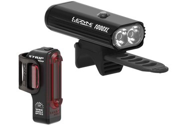 LEZYNE Lite Drive 1000XL and Strip Drive Pro 300 Bicycle Light Pair