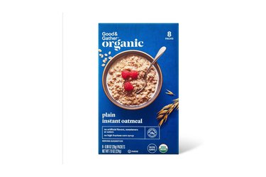 Good & Gather Organic Plain Instant Oatmeal
