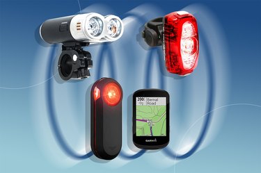 Collage of the best bike lights