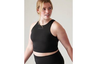 Athleta Conscious Train Crop Bra, one of the best bras for psoriasis