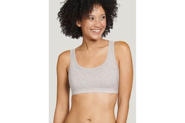 Jockey Organic Cotton Stretch Tank Strap Bralette, one of the best bras for psoriasis
