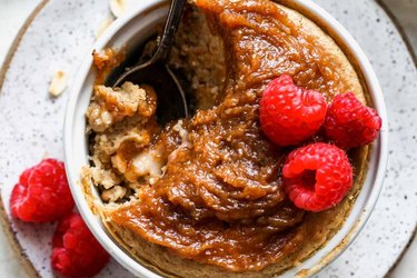 Peanut Butter Cookie Baked Oatmeal