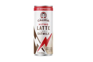 isolated image of Califia XX Espresso Nitro Latte Cold Brew With Oat Milk